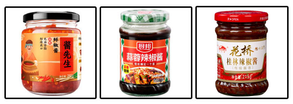 整套鲜辣酱生产包装设备-瓶装鲜辣酱自动包装机械