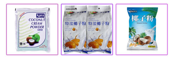 给袋式椰子粉加工包装机械-自动化椰子粉包装生产线设备